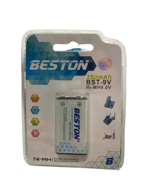 Pila 9V Beston 250mAh