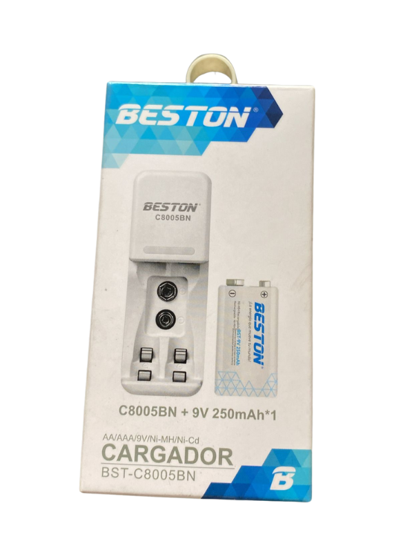 Cargador C8005BN + 9V 250mAh1* Beston