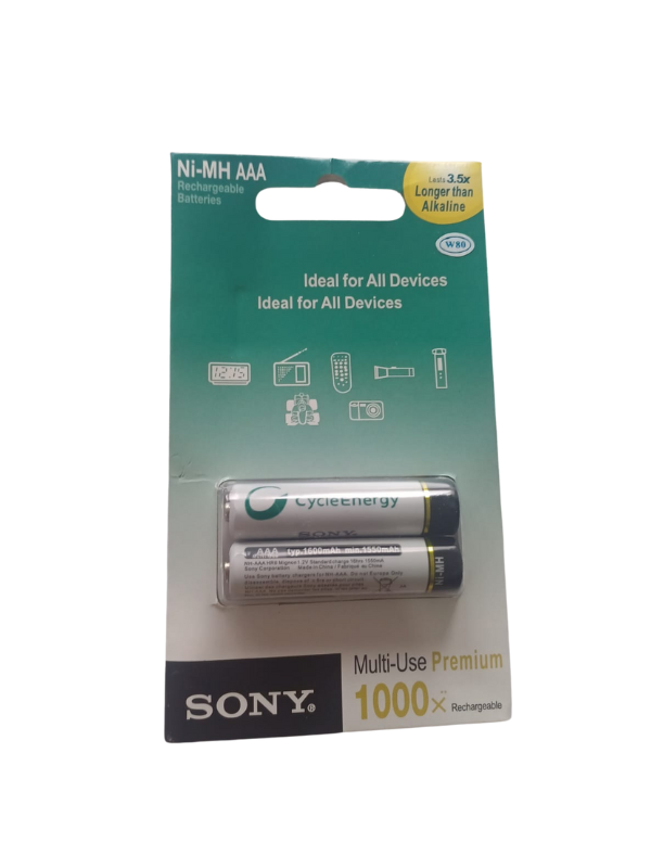 Batería Recargable Ni-Mh AAA W80 - Sony