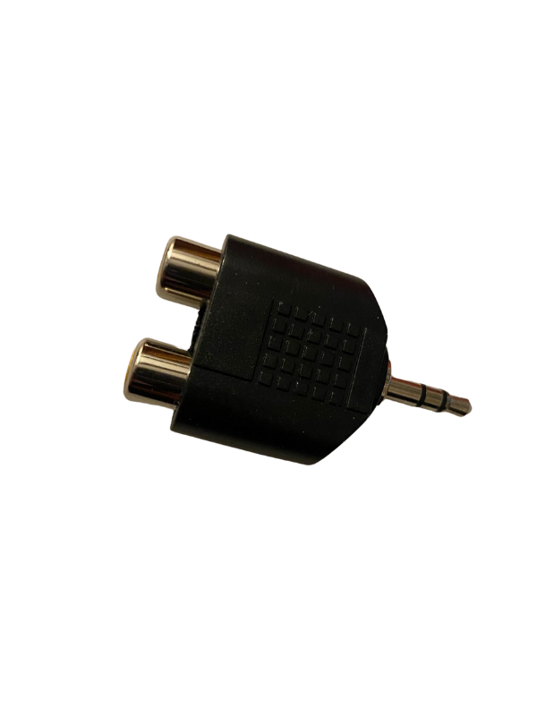 Convertidor plug stereo 3.5mm a 2 Jack RCA
