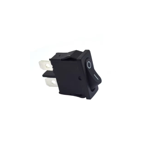 Switch Balancín 9X21mm 2 Pines 6A Negro