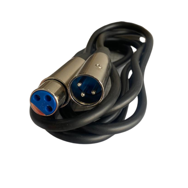 Cable Para Micrófono XLR Canon 3pines Hembra Macho 3mts -Techman