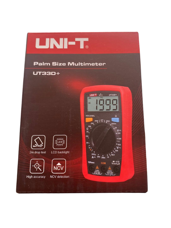 Multímetro UNI-T UT33D+