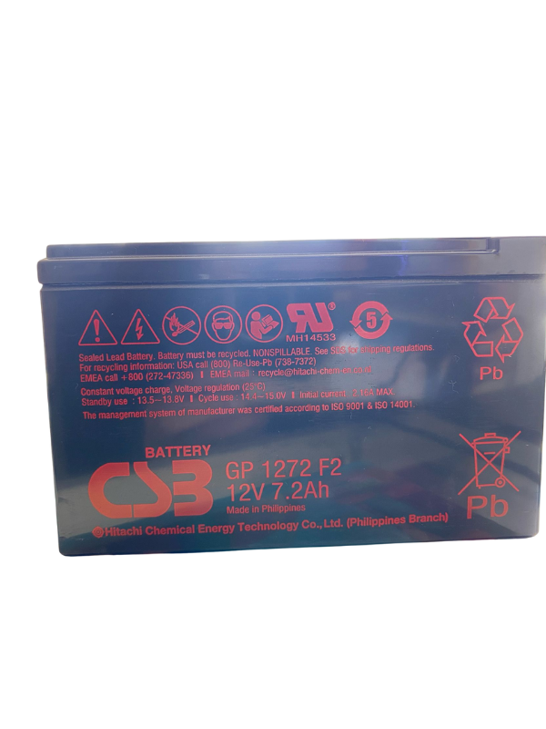 Batería Recargable Seca 12V 7.2mAh