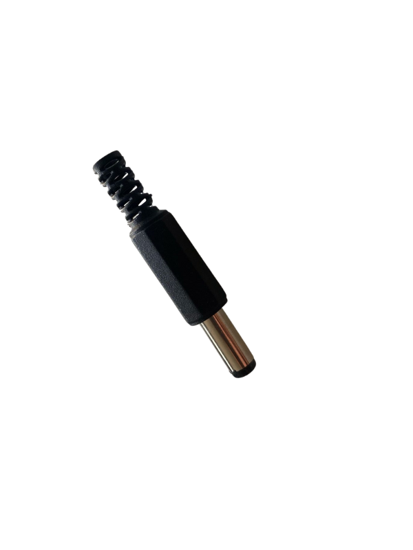 Plug DC hembra 1.3X3.4X9.5mm Punta Negra