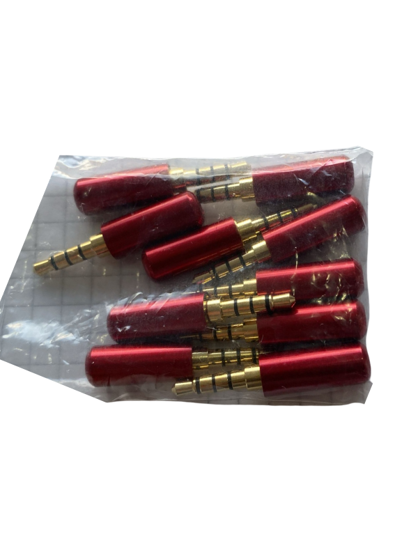 Plug 3.5mm Triestereo Mini Metálico