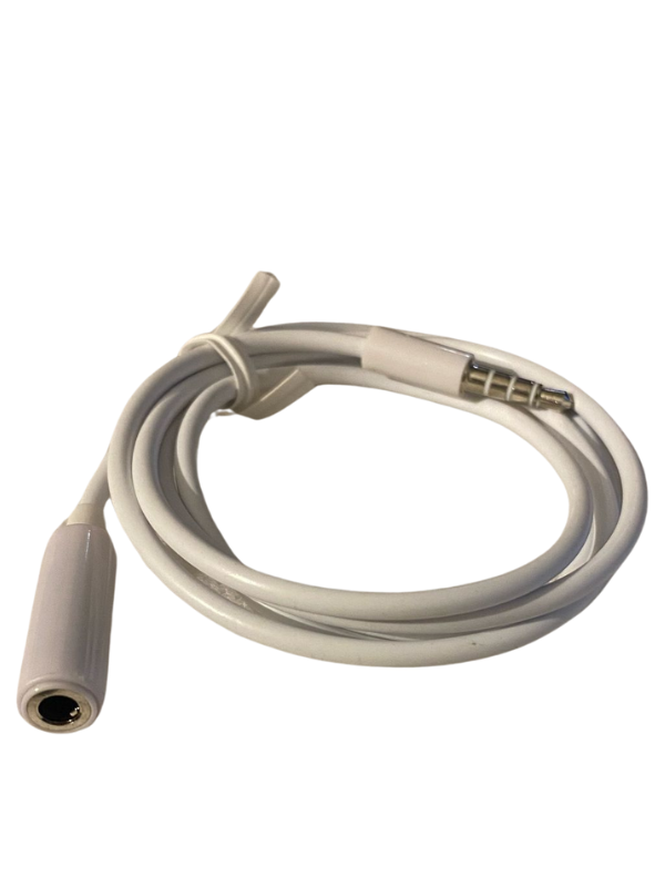 Cable Adaptador De Audio Extensión 3.5mm Tri-Estero Plug Jack 1mts