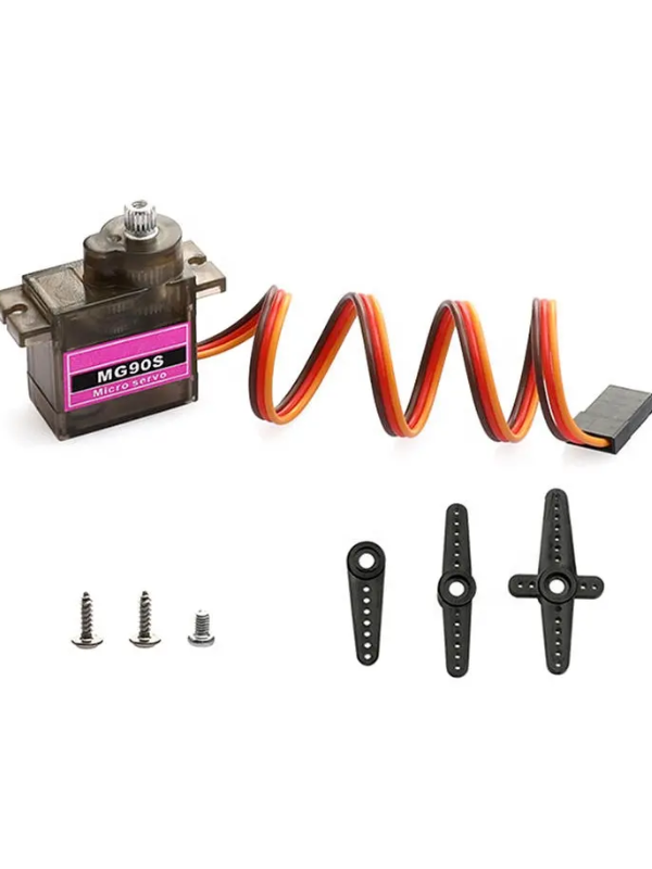 Servomotor MG90S con engranajes metálicos 180°