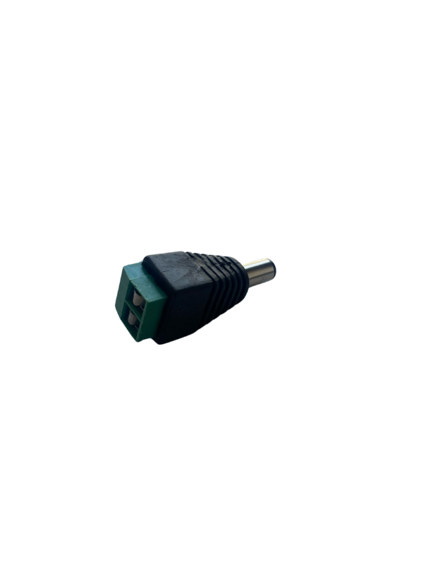 Plug DC 2.1x5mm A Bornera 2Pines