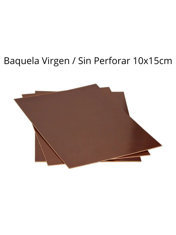 Baquela Virgen / Sin Perforar 10x15cm