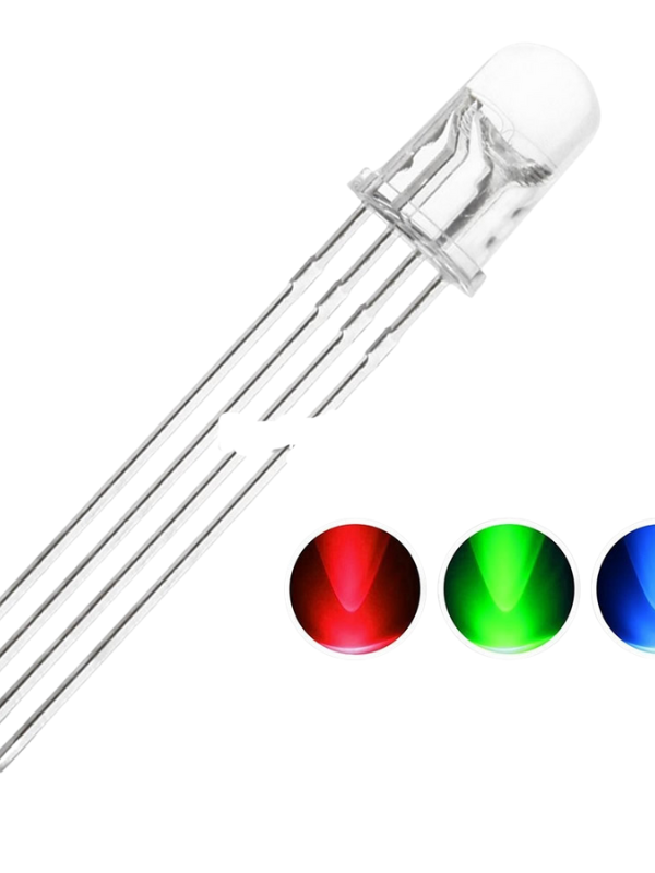 Led RGB De 4 Pines 5mm