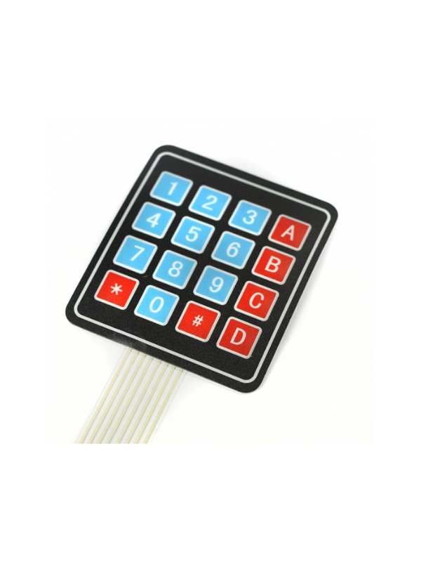 Teclado Matricial De Membrana 4x4