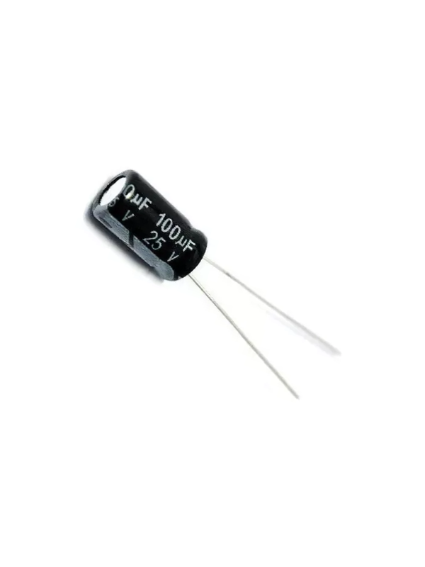 Condensador Electrolitico 100/MFD 25V