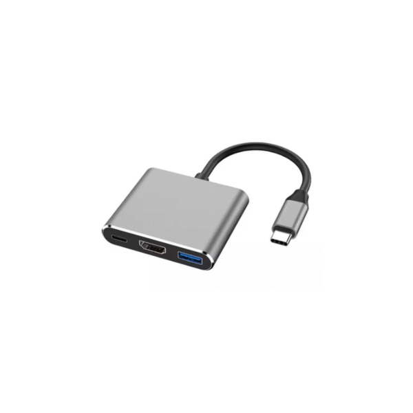 Adaptador Tipo C 3 en 1