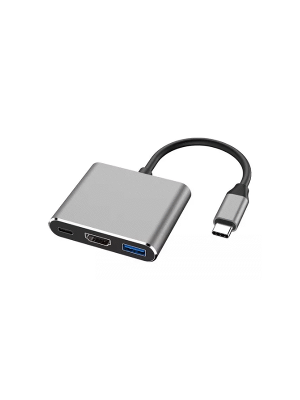 Adaptador Tipo C 3 en 1