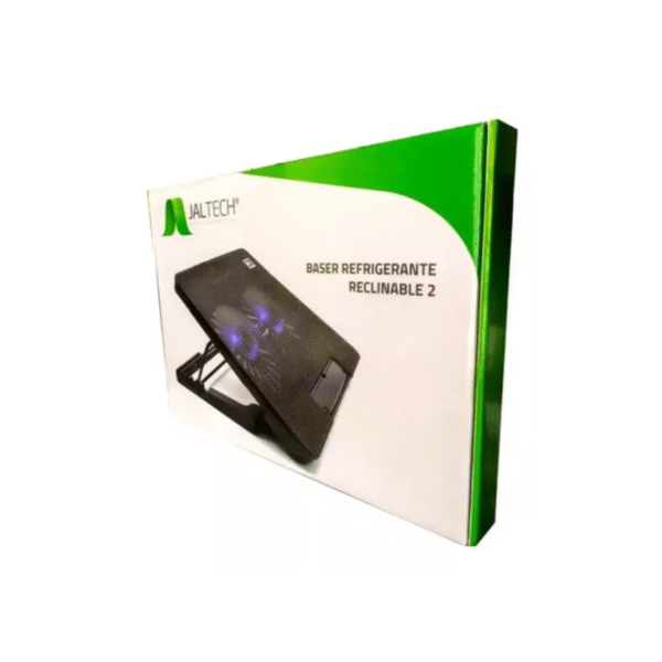Base Refrigerante Reclinable Negra