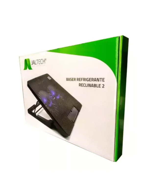 Base Refrigerante Reclinable Negra