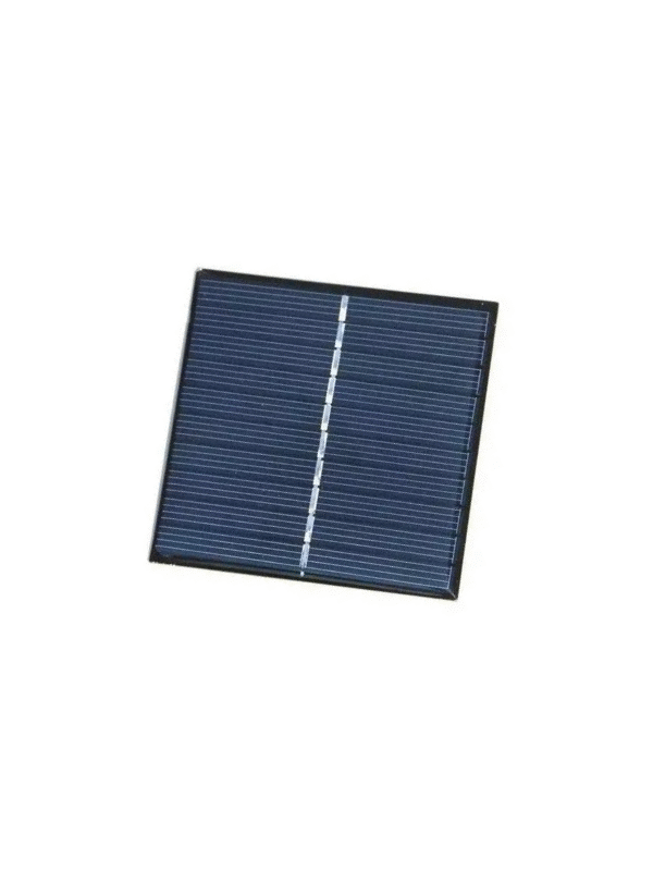 Panel Solar Sin Marco 76X82 Mm 3V 300Ma