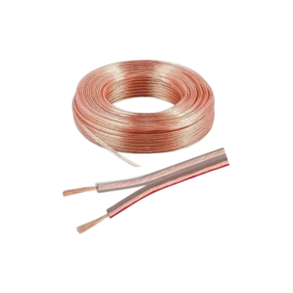 Cable Duplex Transparente Polarizado Des-Oxig. 2X20 Awg -Metro