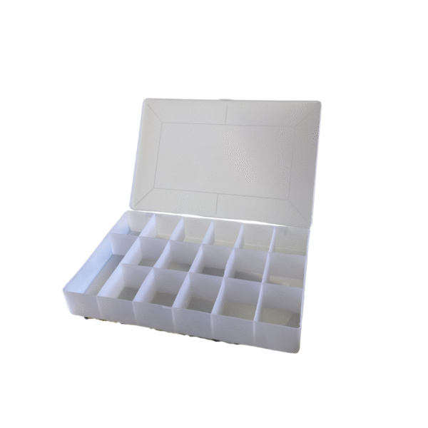 Caja Plastica Organizadora Transparente 275X185X42mm