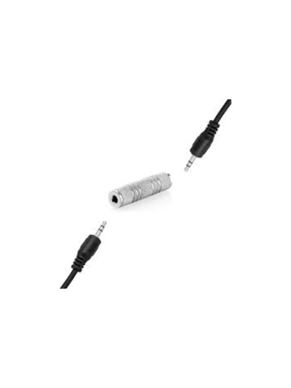 Unión 3.5mm Stereo Jack A Jack, Metal