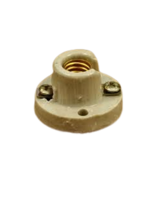 Portalámpara Rosca E-10 Cerámica