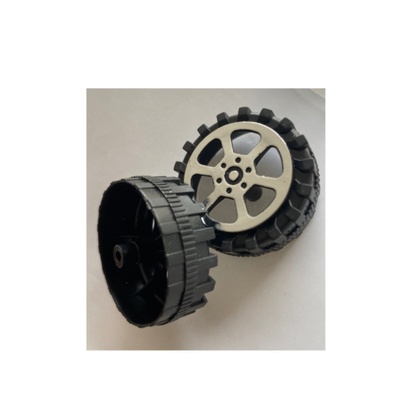 Llanta Para Proyectos De Goma Diametro 36/Eje2.5MM