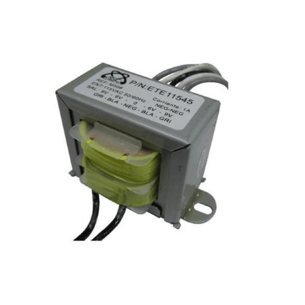 Transformador T508 Entrada 110V – Salida 6/6-0-9/9 1A