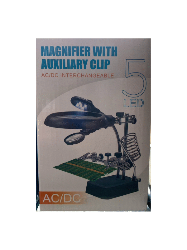 Tercera Mano Con Luz-Lupa-Caimanes-Porta Cautin